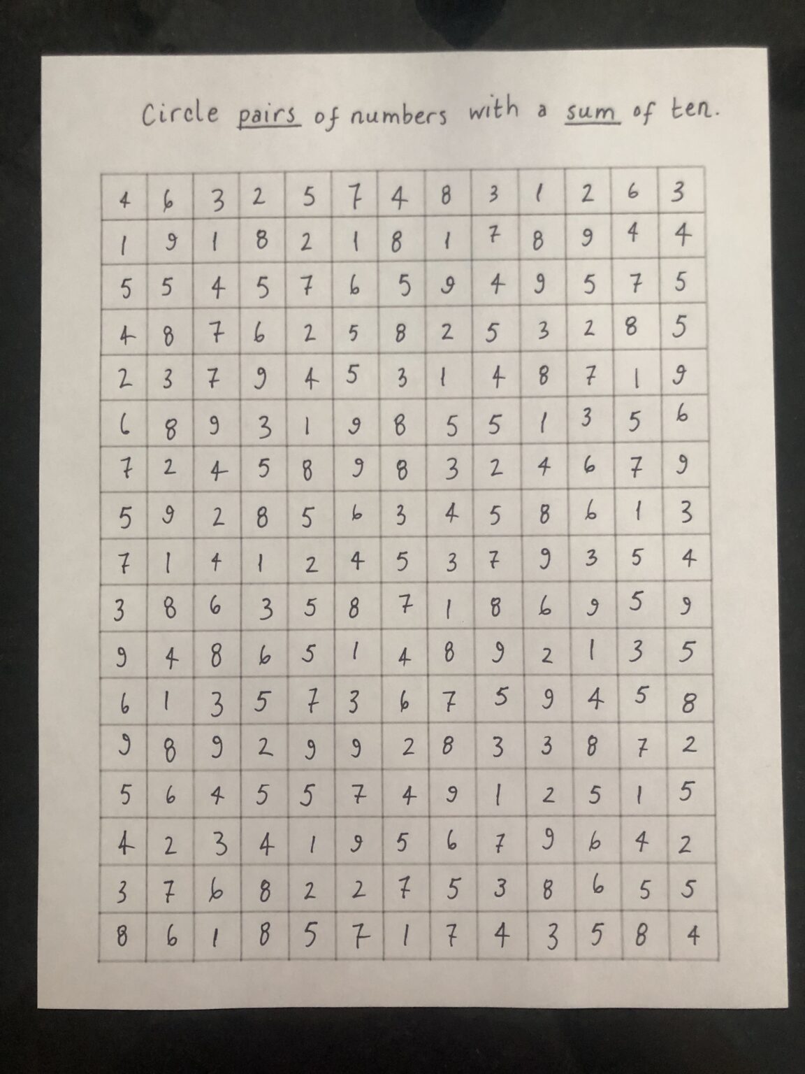 Number Search Puzzles – Everyone Can Learn Math