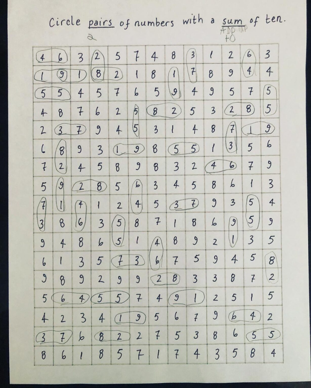 Number Search Puzzles – Everyone Can Learn Math